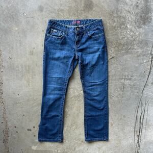 ADA Cinch Jeans Western Bootcut Denim Women's 30/9R Blue Cowgirl Pants MJ8165207